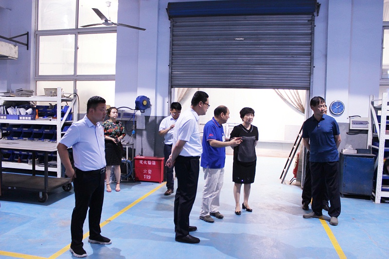 宋潔蒞臨我司參觀指導1 宋潔蒞臨我司參觀指導1
